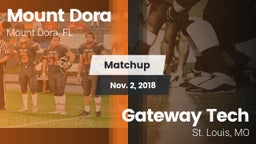 Matchup: Mount Dora High vs. Gateway Tech  2018