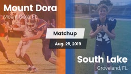 Matchup: Mount Dora High vs. South Lake  2019