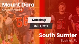 Matchup: Mount Dora High vs. South Sumter  2019