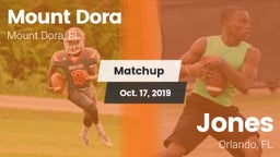 Matchup: Mount Dora High vs. Jones  2019