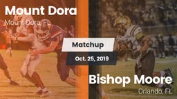 Matchup: Mount Dora High vs. Bishop Moore  2019