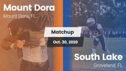Matchup: Mount Dora High vs. South Lake  2020