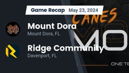 Recap: Mount Dora  vs. Ridge Community  2024