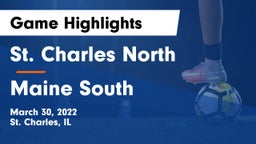 St. Charles North  vs Maine South  Game Highlights - March 30, 2022