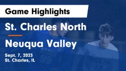 St. Charles North  vs Neuqua Valley  Game Highlights - Sept. 7, 2023