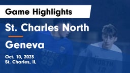 St. Charles North  vs Geneva  Game Highlights - Oct. 10, 2023