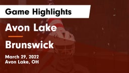 Avon Lake  vs Brunswick  Game Highlights - March 29, 2022