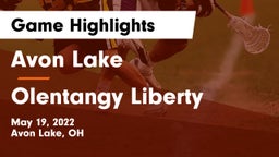 Avon Lake  vs Olentangy Liberty  Game Highlights - May 19, 2022