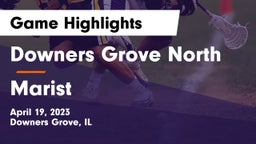 Downers Grove North  vs Marist  Game Highlights - April 19, 2023
