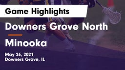 Downers Grove North  vs Minooka  Game Highlights - May 26, 2021