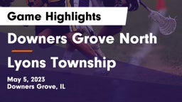 Downers Grove North  vs Lyons Township  Game Highlights - May 5, 2023