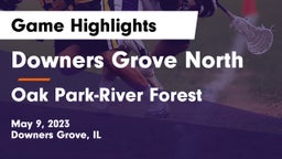 Downers Grove North  vs Oak Park-River Forest  Game Highlights - May 9, 2023