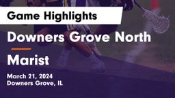 Downers Grove North  vs Marist  Game Highlights - March 21, 2024