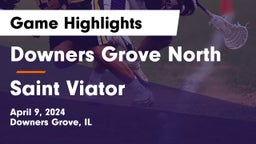 Downers Grove North  vs Saint Viator  Game Highlights - April 9, 2024