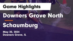 Downers Grove North  vs Schaumburg  Game Highlights - May 20, 2024