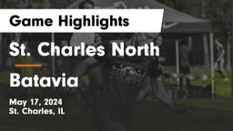 St. Charles North  vs Batavia  Game Highlights - May 17, 2024