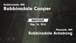 Matchup: Robbinsdale Cooper vs. Robbinsdale Armstrong  2016