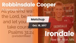 Matchup: Robbinsdale Cooper vs. Irondale  2017