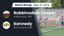 Recap: Robbinsdale Cooper  vs. Kennedy  2018