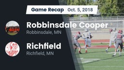 Recap: Robbinsdale Cooper  vs. Richfield  2018