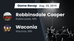 Recap: Robbinsdale Cooper  vs. Waconia  2019