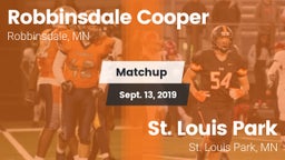 Matchup: Robbinsdale Cooper vs. St. Louis Park  2019