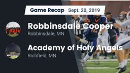 Recap: Robbinsdale Cooper  vs. Academy of Holy Angels  2019