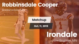 Matchup: Robbinsdale Cooper vs. Irondale  2019