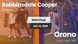 Matchup: Robbinsdale Cooper vs. Orono  2020