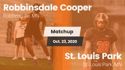 Matchup: Robbinsdale Cooper vs. St. Louis Park  2020