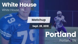 Matchup: White House High vs. Portland  2018