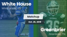 Matchup: White House High vs. Greenbrier  2018
