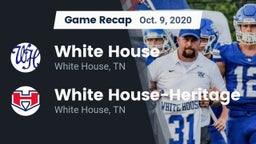 Recap: White House  vs. White House-Heritage  2020