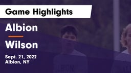 Albion  vs Wilson  Game Highlights - Sept. 21, 2022