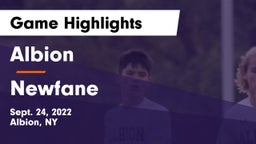 Albion  vs Newfane  Game Highlights - Sept. 24, 2022