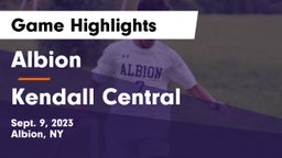 Albion  vs Kendall Central Game Highlights - Sept. 9, 2023