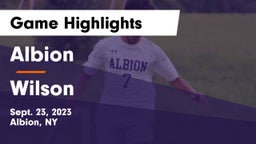 Albion  vs Wilson  Game Highlights - Sept. 23, 2023