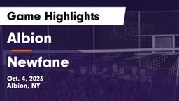 Albion  vs Newfane  Game Highlights - Oct. 4, 2023