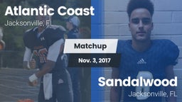 Matchup: Atlantic Coast vs. Sandalwood  2017