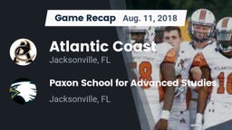 Recap: Atlantic Coast   vs. Paxon School for Advanced Studies 2018
