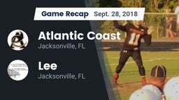 Recap: Atlantic Coast   vs. Lee  2018