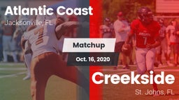 Matchup: Atlantic Coast vs. Creekside  2020