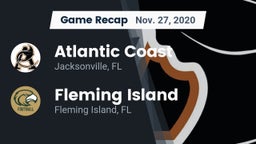 Recap: Atlantic Coast   vs. Fleming Island  2020