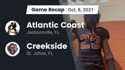 Recap: Atlantic Coast   vs. Creekside  2021