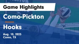 Como-Pickton  vs Hooks  Game Highlights - Aug. 10, 2023