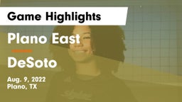 Plano East  vs DeSoto  Game Highlights - Aug. 9, 2022