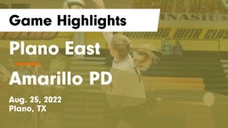 Plano East  vs Amarillo PD Game Highlights - Aug. 25, 2022