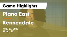 Plano East  vs Kennendale Game Highlights - Aug. 27, 2022