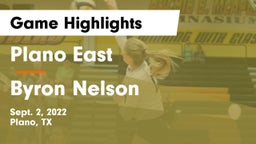 Plano East  vs Byron Nelson  Game Highlights - Sept. 2, 2022