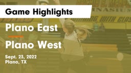 Plano East  vs Plano West  Game Highlights - Sept. 23, 2022